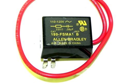 Used Allen Bradley 199-FSMA1 /B R-C Surge Suppressor 12-120V AC Relay Coil NSNP