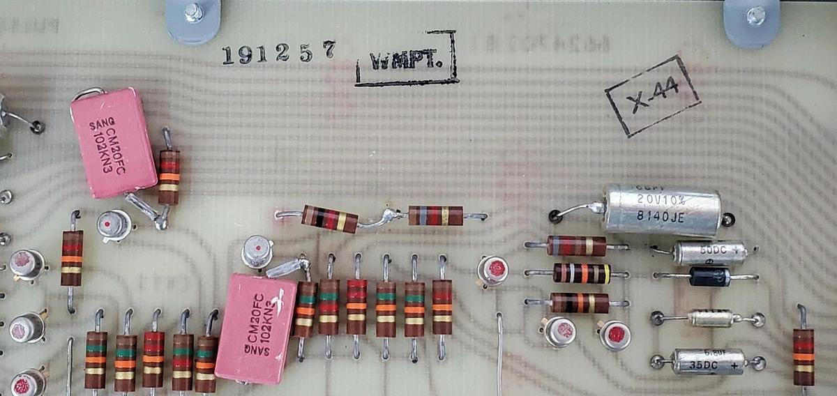 Used BAILEY CONTROLS 6624705A1 BRC PULSE ANALYZER PULSE DELAY BOARD 6624703-B1 191257