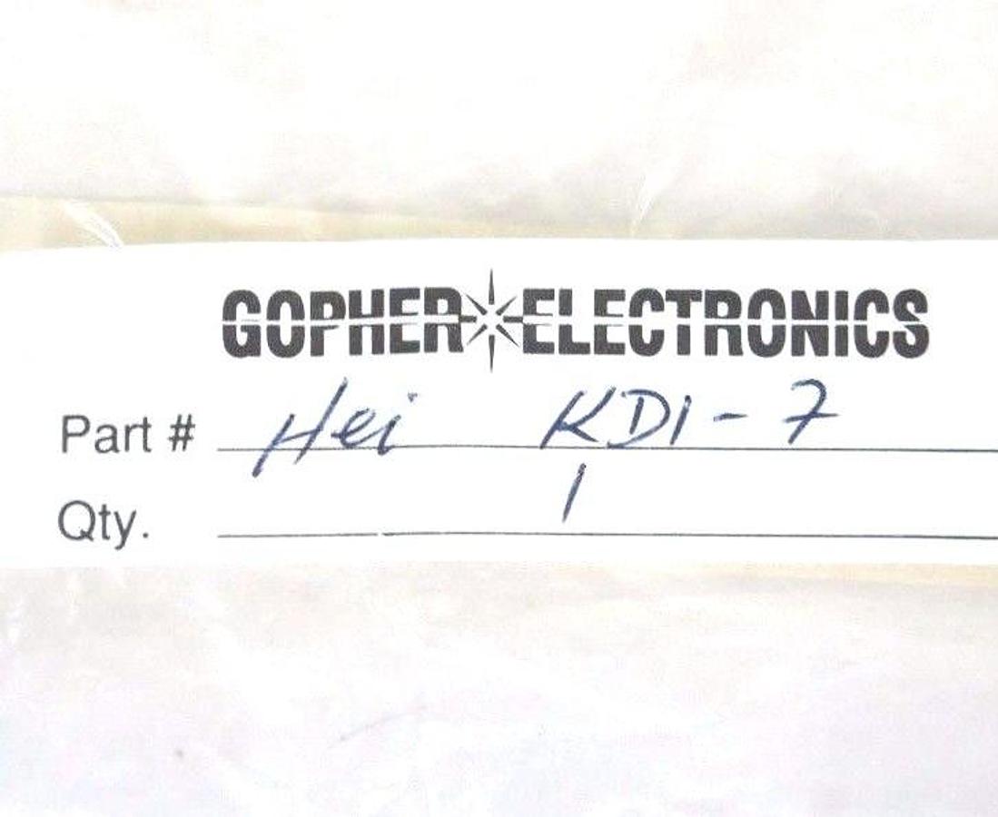 Used LOT OF 3 NEW EATON HEINEMANN KD1-7 CIRCUIT PROTECTORS, RE-CIRK-IT, 32VDC, 7A