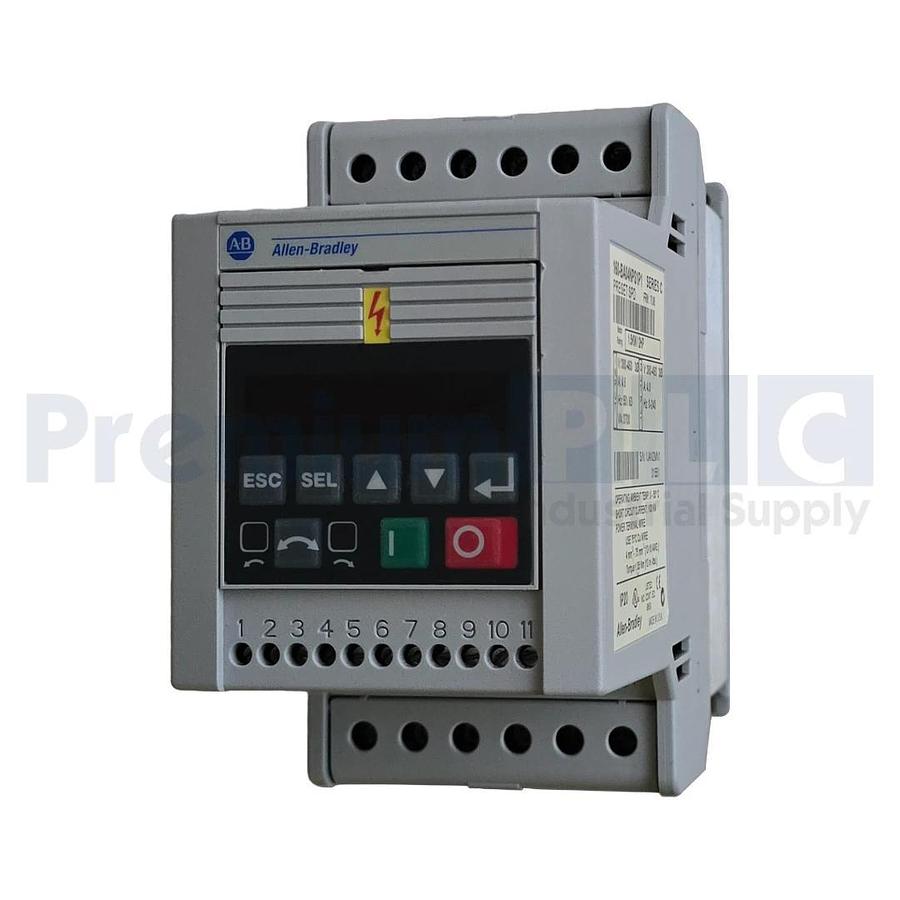 Used ALLEN BRADLEY 160-BA04NPS1P1 /C 160 SSC VARIABLE SPEED DRIVE 1.5kW/2HP FRN 7.06