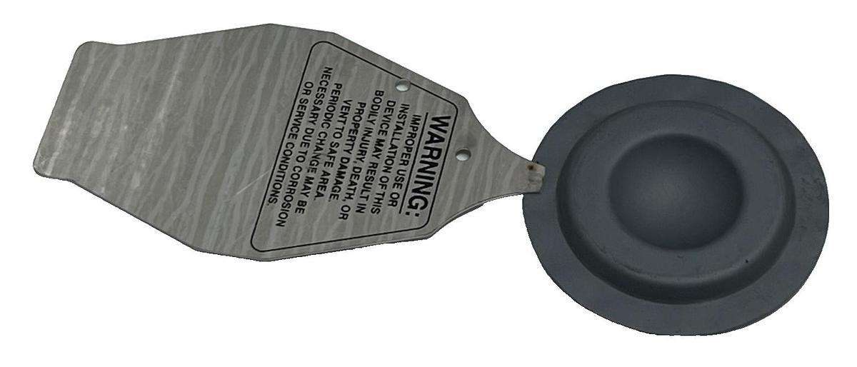 Used BS&B 1" Rupture Disk Type B INC625 4247 PSIG KRG .71 KRL 1.47 10-SCWO-PSE9196A