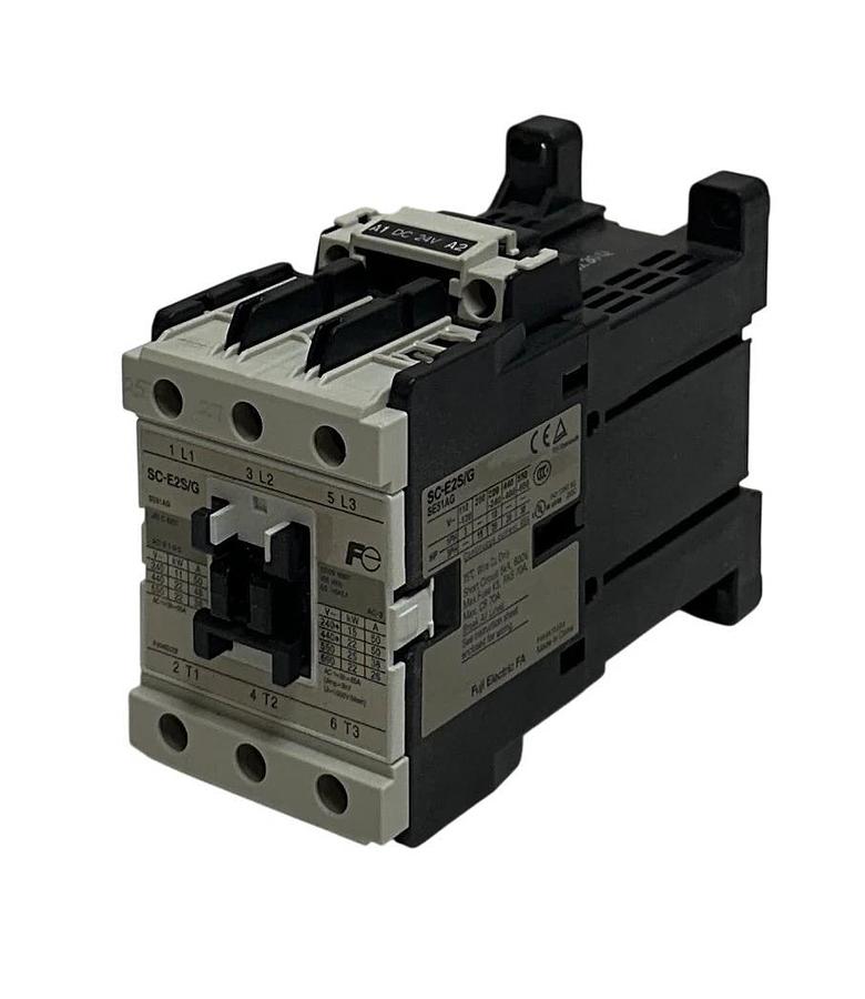 Used FUJI ELECTRIC SC-E2S/G / SE51AG IEC CONTACTOR 50A 600VAC MAX SC-E2SG USNP