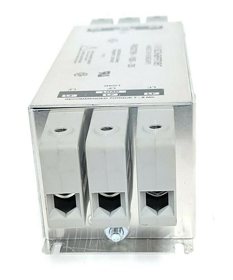 Used SCHAFFNER FN3270H-100-35 RFI POWER LINE FILTER FN3270H10035