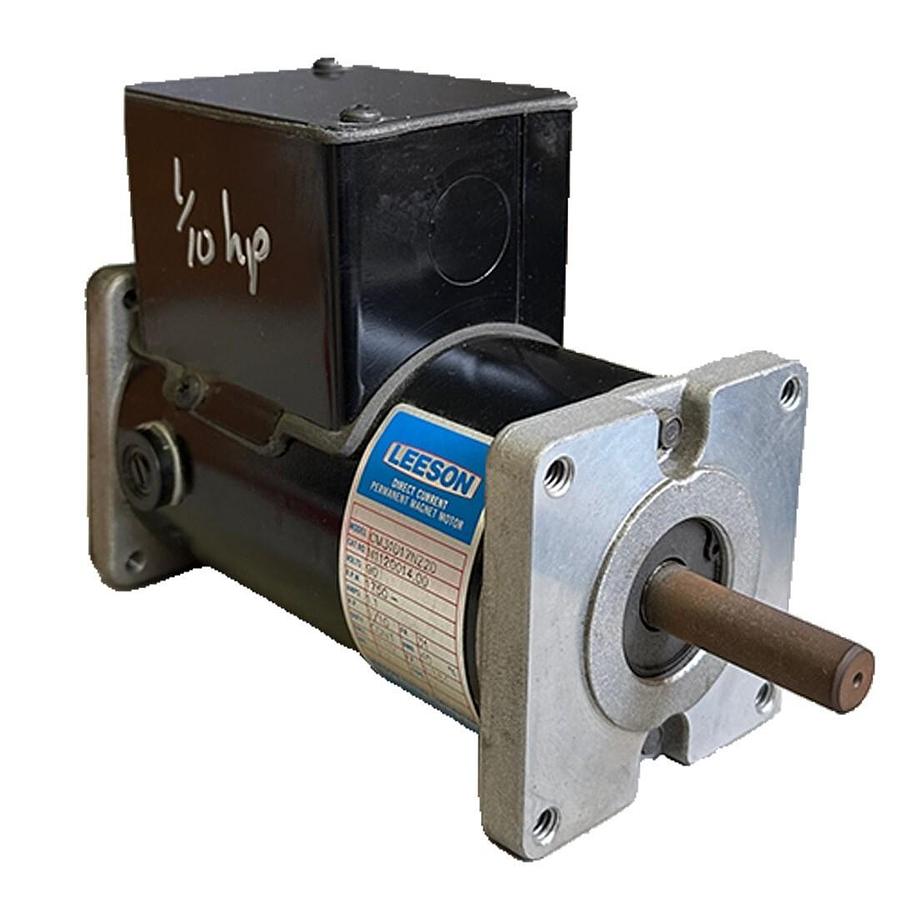 Used NEW LEESON M1120014.00 / M112001400 DC PM MOTOR 1/10HP 90V 1.1A CM31D17NZ2D