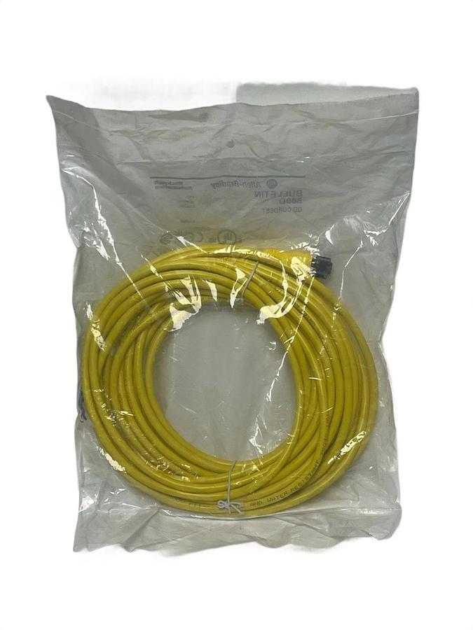 Used Allen-Bradley 889D-F4AC-10 DC Micro Cordset M12 4-Pin 10M , NSFS