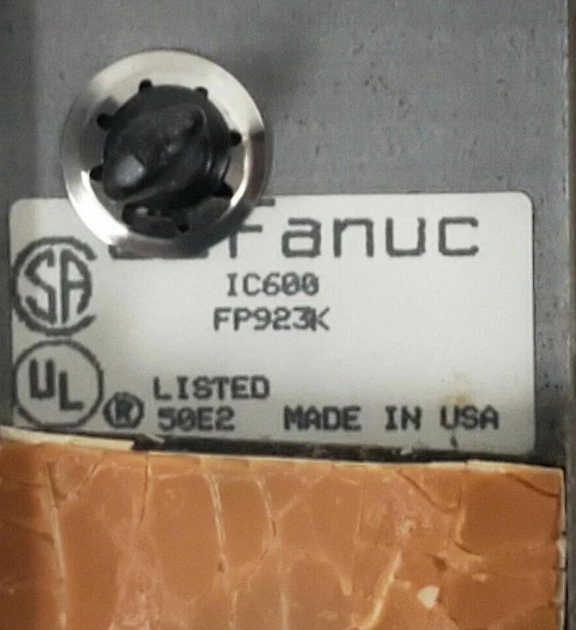 Refurbished GE FANUC IC600BF923K OUTPUT MODULE W/ IC600FP923K FACEPLATE (REPAIRED)