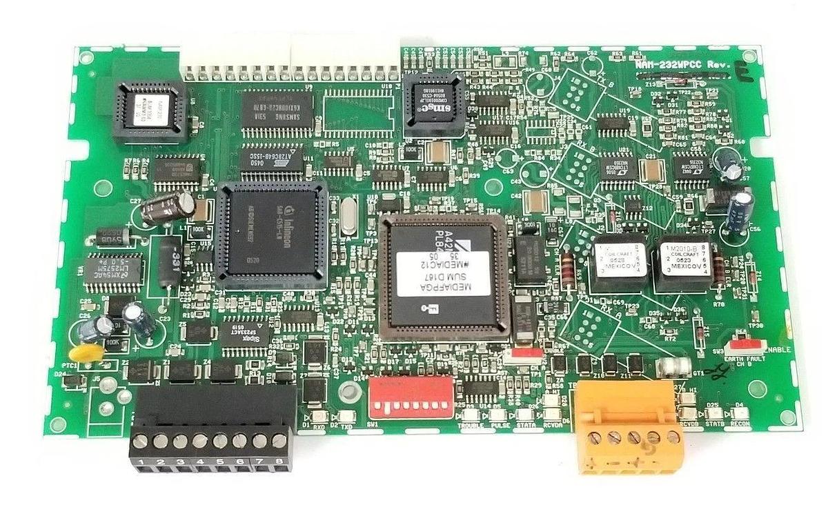 Used HONEYWELL / NOTIFIER NAM-232W NETWORK ADAPTER MODULE NAM-232WPCC , 03371