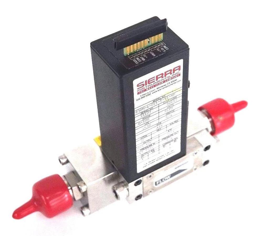 Used NIB SIERRA 830M-4-OV1-E-V1-MP AIR MASS FLOW CONTROLLER 830M4OV1EV1MP 0-100 SLPM