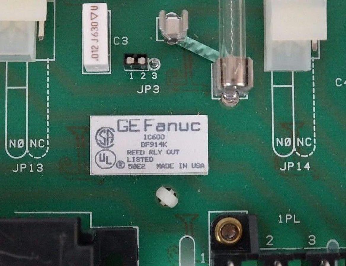 Used GE FANUC IC600BF914K REED RELAY OUTPUT MODULE IC600-BF914K REPAIRED