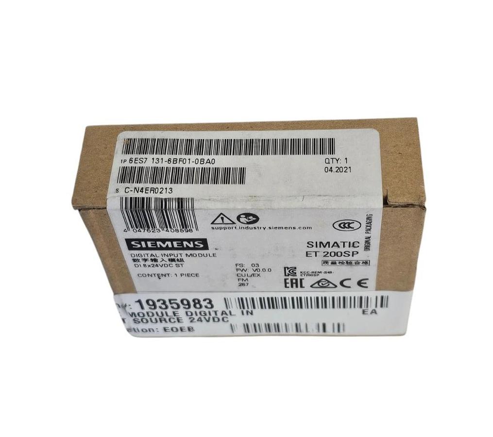 Used F/S SIEMENS 6ES7131-6BF01-0BA0 DIGITAL INPUT MODULE 6ES7 131-6BF01-0BA0
