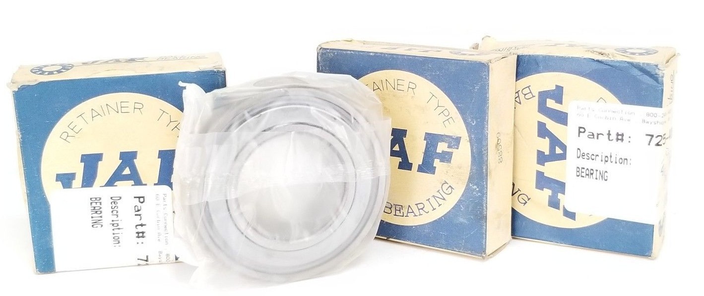 LOT OF 3 NIB JAF 88509 RETAINER TYPE BALL BEARINGS 725409