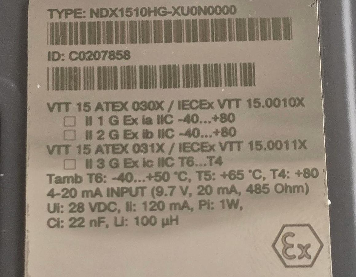 Used METSO VALMET NELES NDX1510HG-XU0N0000 NDX INTELLIGENT VALVE CONTROLLER NSMP
