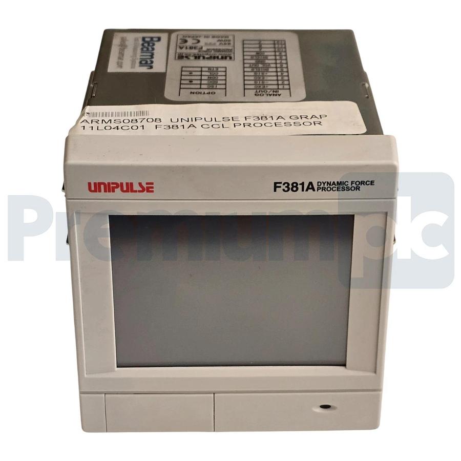 Unipulse F381A Dynamic Force Processor Digital Indicator/Display TFT 24VDC NSNP