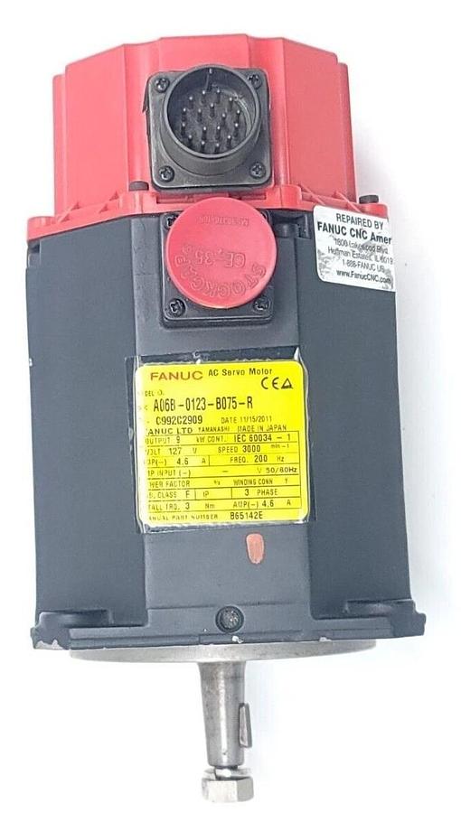 Refurbished FANUC A06B-0123-B075 AC SERVO MOTOR A06B0123B075 REPAIRED