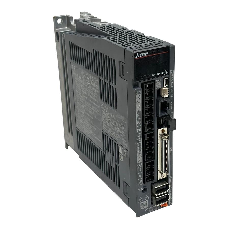Used Mitsubishi MR-J4-40A-RJ AC Servo Drive 400W MELSERVO-J4