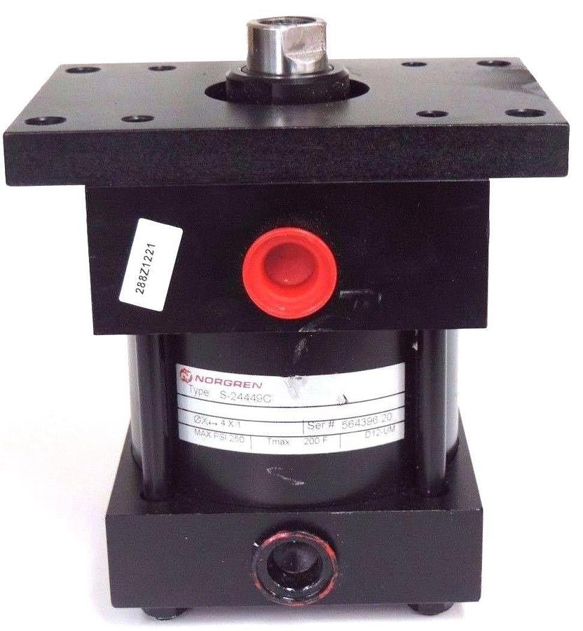 Used NEW NORGREN S-24449C CYLINDER S24449C MAX PSI 250, TMAX 200F, D12-UM