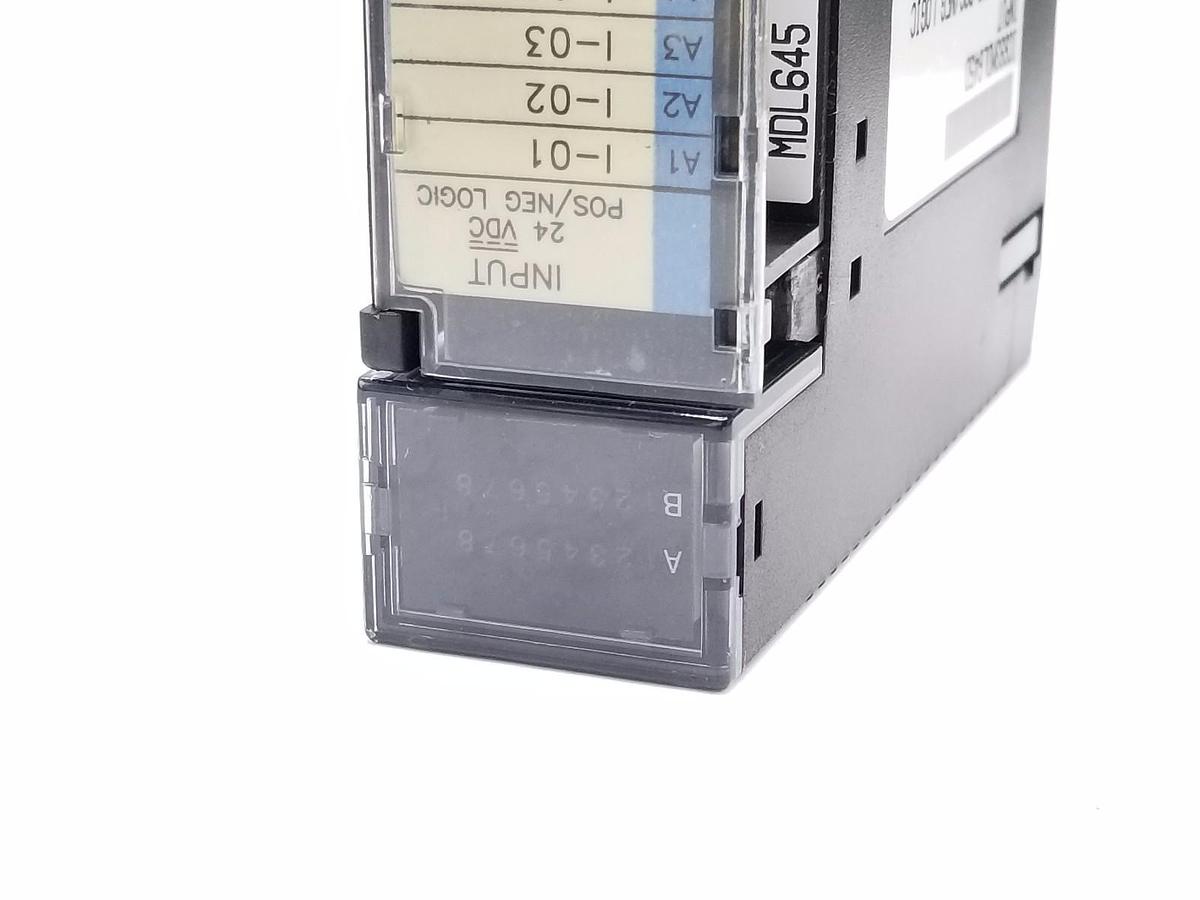 Used GE FANUC IC693MDL645D INPUT MODULE 24VDC 16PT POS/NEG LOGIC