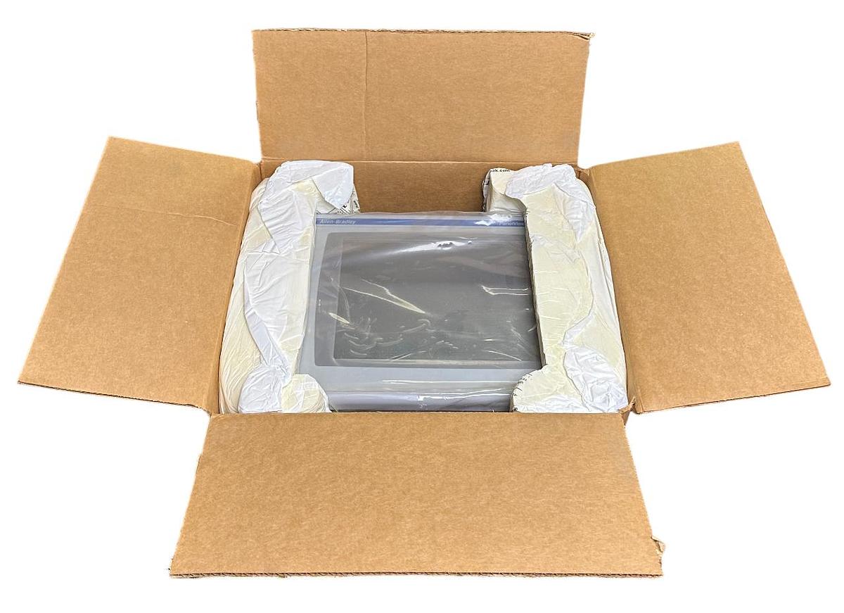 Used ALLEN BRADLEY 2711P-T10C4A8 /A PanelView Plus 1000 COLOR/TOUCH EtherNet NSMP