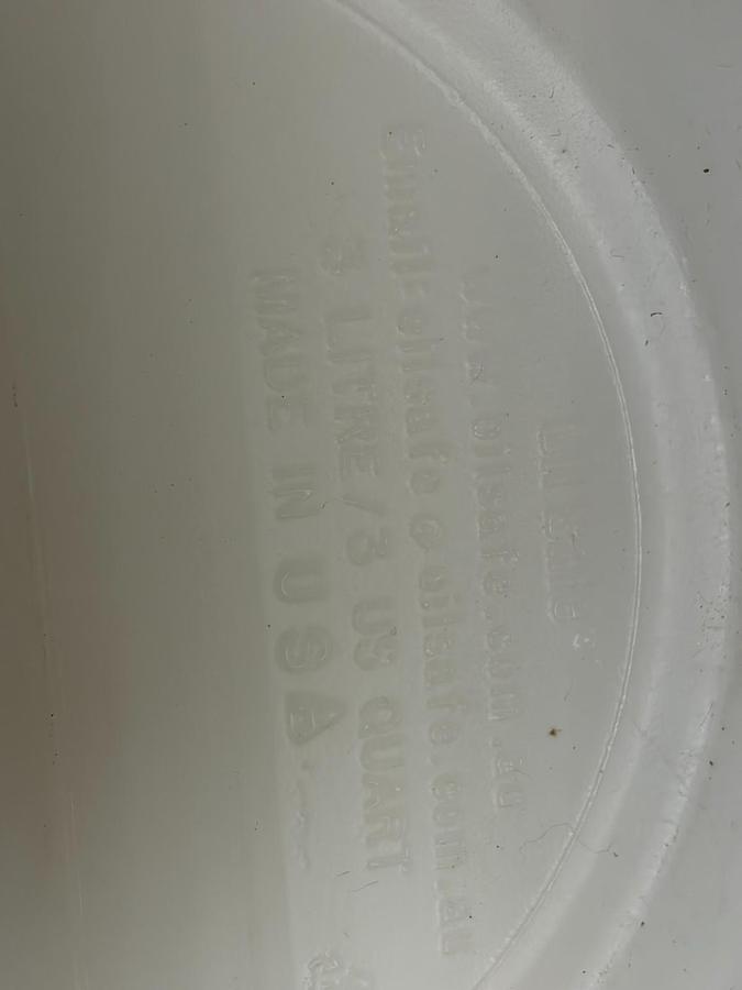 Used OilSafe 3 Litre 3 US Quart Storage Lid Jug Oil Fluid Transfer Container Grey New