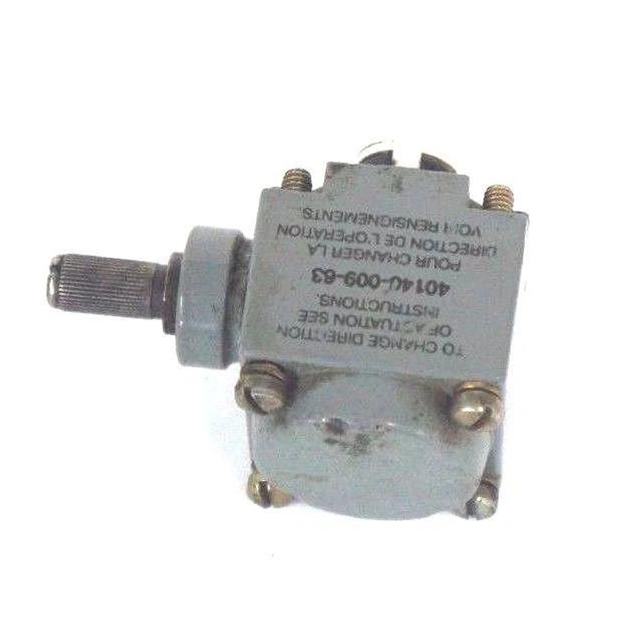 Used ALLEN BRADLEY 40140-009-63 OPERATING HEAD 4014000963
