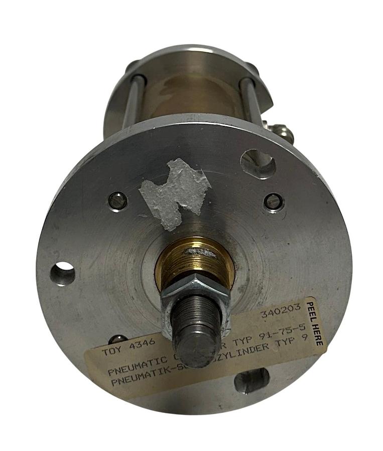 Used AIRTEC 91-75-50-S / 91-75-5 / 917550S PNEUMATIC IMPACT CYLINDER 9175/50 OEM USNP