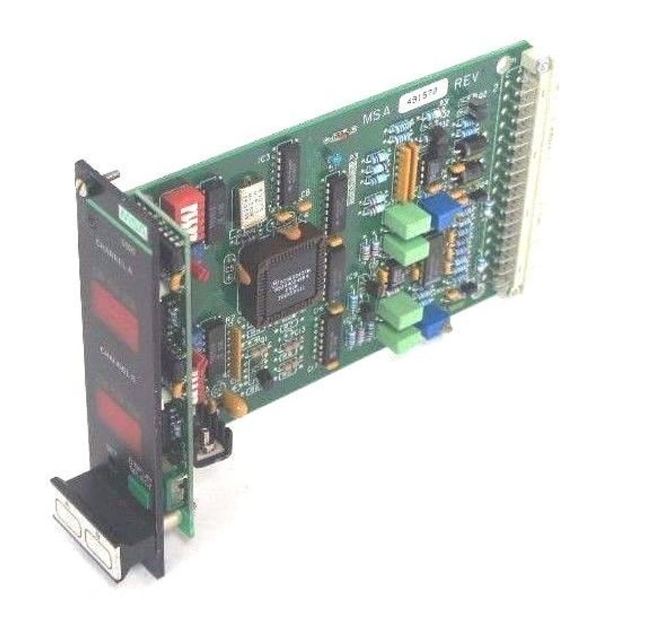Used REPAIRED MSA 490892 CONTROL MODULE 5000 SERIES REV 1, 491570
