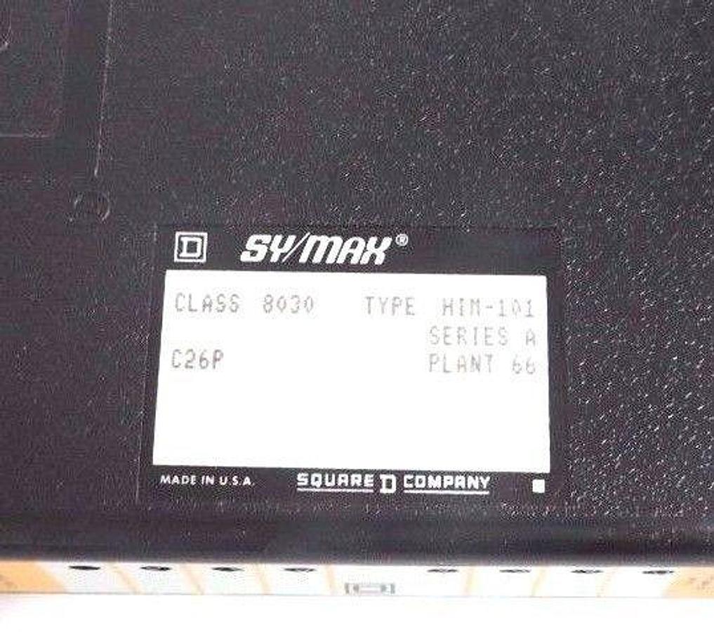 Used NIB SQUARE D 8030-HIM-101 INPUT MODULE SER A 120VAC/DC W/O WIRING HARNESS