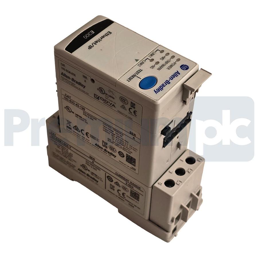 Used Allen-Bradley E300 Overload Relay 193-ESM-I-60A-T | 193-EIO-43-120 | 193-ECM-ETR