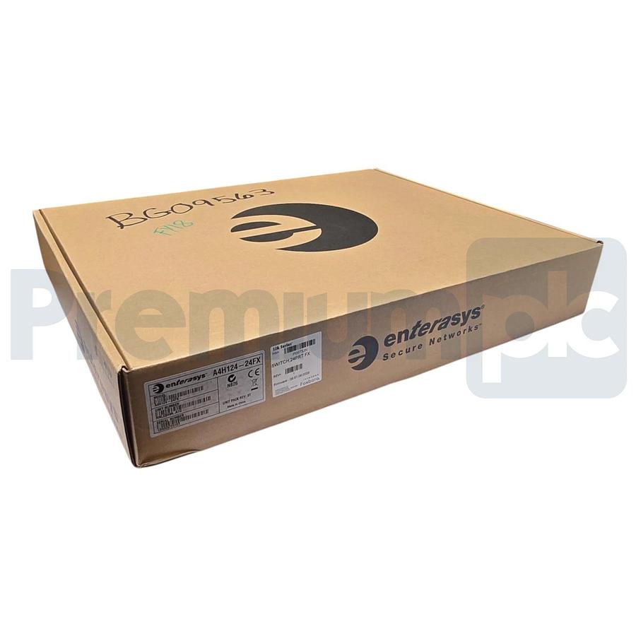 Foxboro Enterasys P0973JN 24-Port Fiber Managed Ethernet Switch A4H124-24FX NSMP