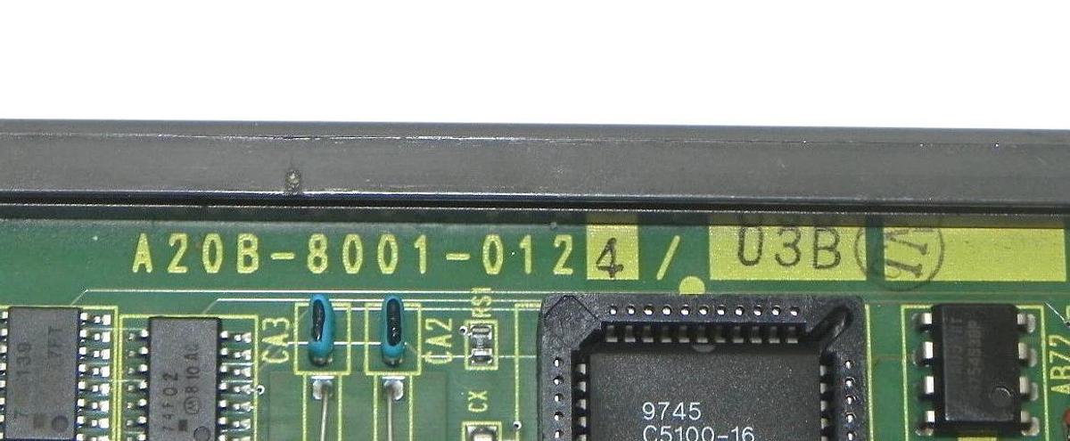 Used FANUC A16B-1212-0871/18C POWER SUPPLY BOARD W/ A20B-8001-0124/03B BOARD