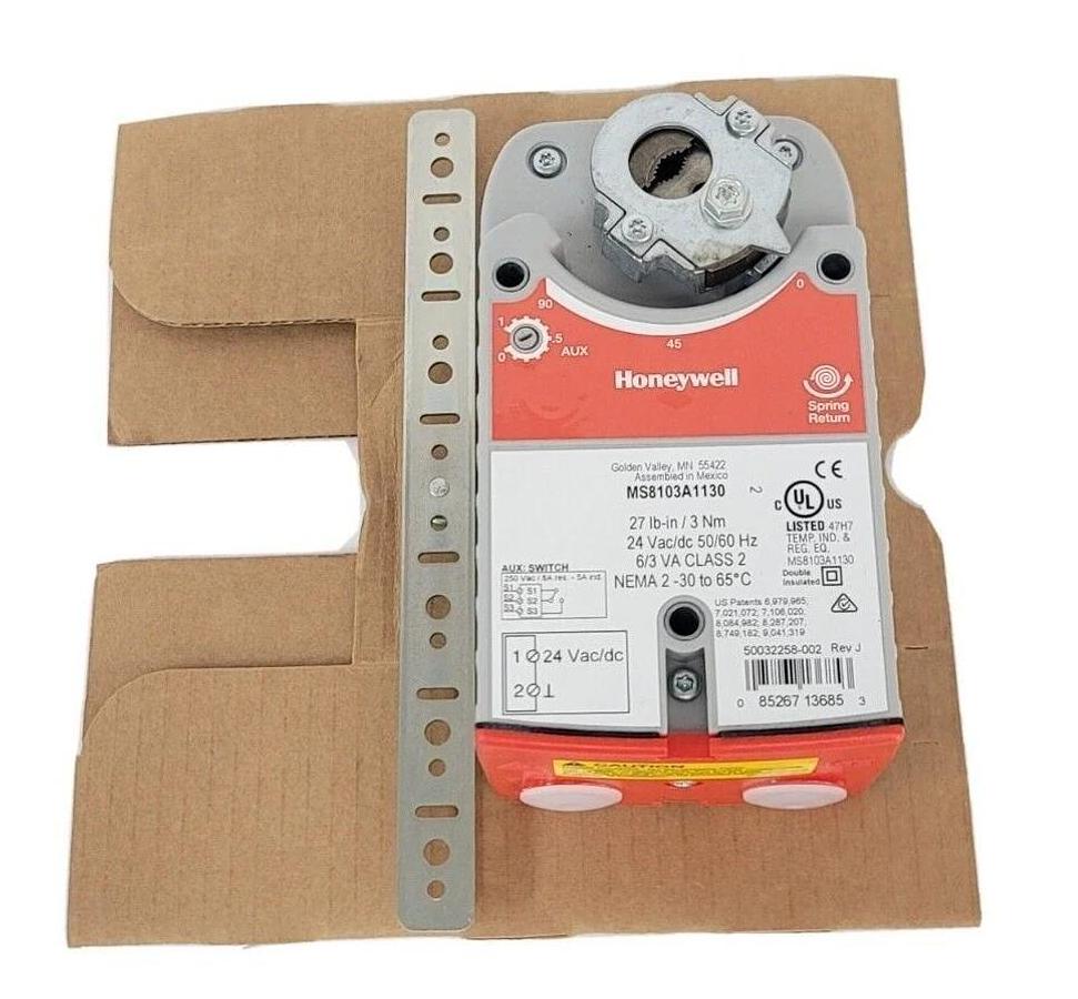 Used NEW IN BOX HONEYWELL MS8103A1130 DIRECT COUPLED ACTUATOR