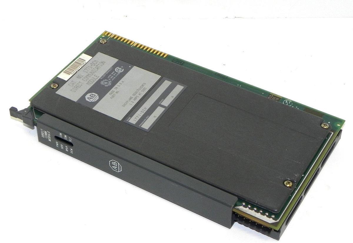 Used ALLEN BRADLEY 1771-DCM/A DIRECT COMMUNICATION MODULE 1771-DCM FIRMWARE REV. H