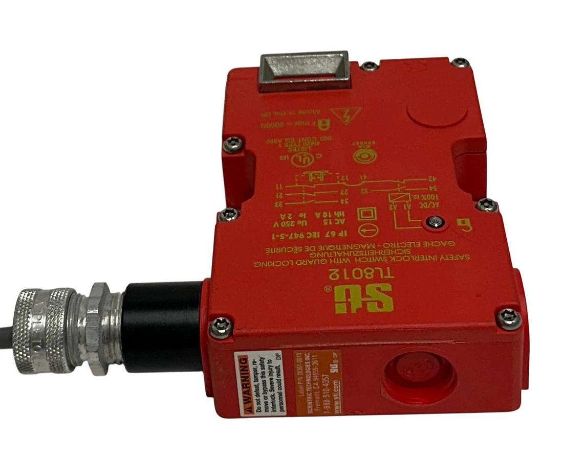 Used STI 44519-1080 / TL8012-S1024SM SAFETY INTERLOCK SWITCH W/ GUARD LOCKING USNP