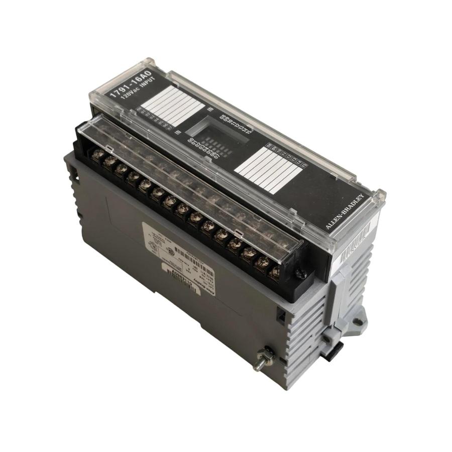 ALLEN BRADLEY 1791-16A0 /B 16-INPUT AC BLOCK I/O MODULE 120VAC 179116A0 REMAN