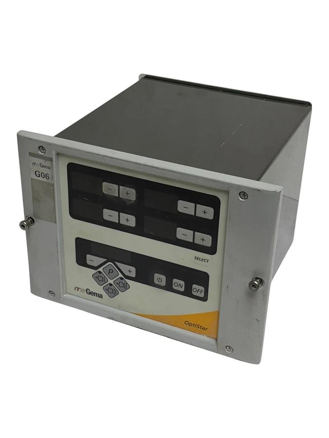 Used ITW Gema OptiStar Type CG06 Powder Coating Control Unit 17401.07129 Parts Repair
