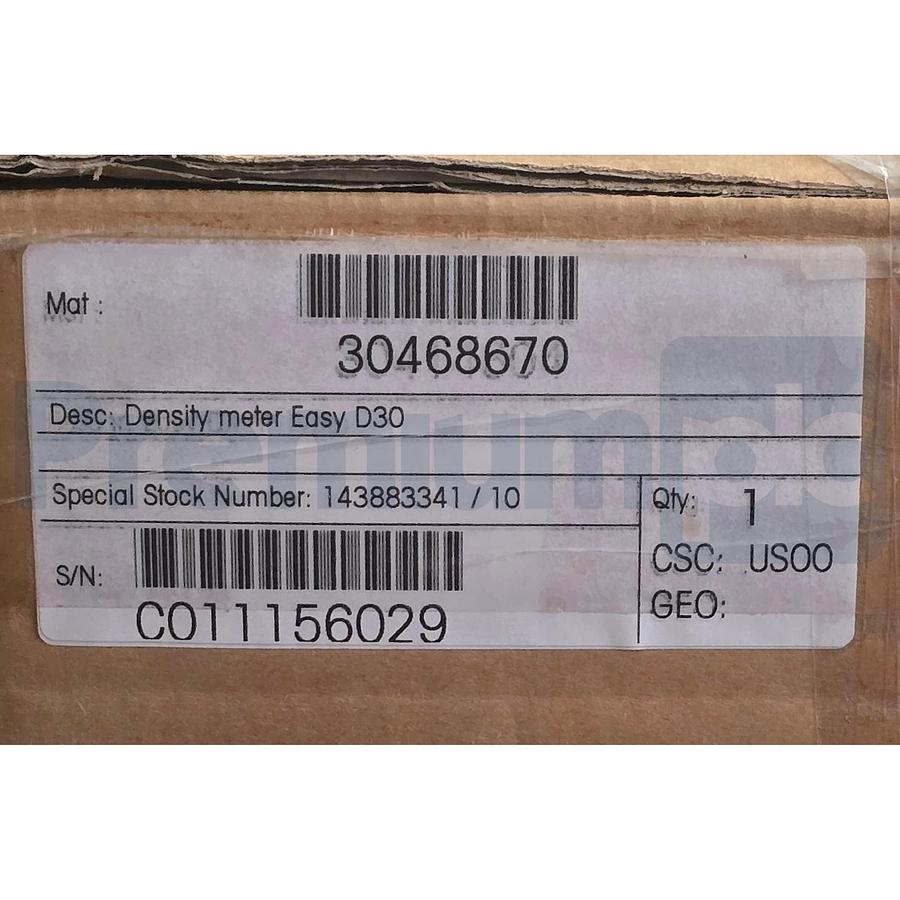 Used Mettler Toledo Easy D30 EasyPlus Density Meter Analyzer 24VDC 30468670 USPI