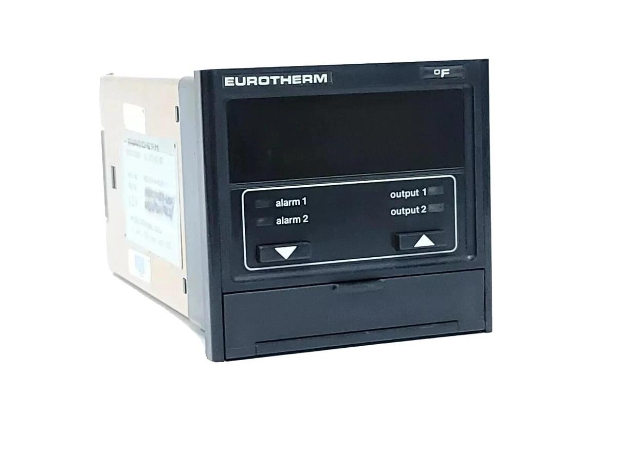 Used EUROTHERM 810 029J TEMPERATURE CONTROLLER DIGITAL DISPLAY 0-600F DEG. TYPE J