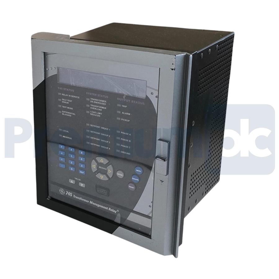 Used GE MULTILIN 745 TRANSFORMER PROTECTION RELAY 745-W2-P5-G5-HI-T w/SR745-CASE NSMP