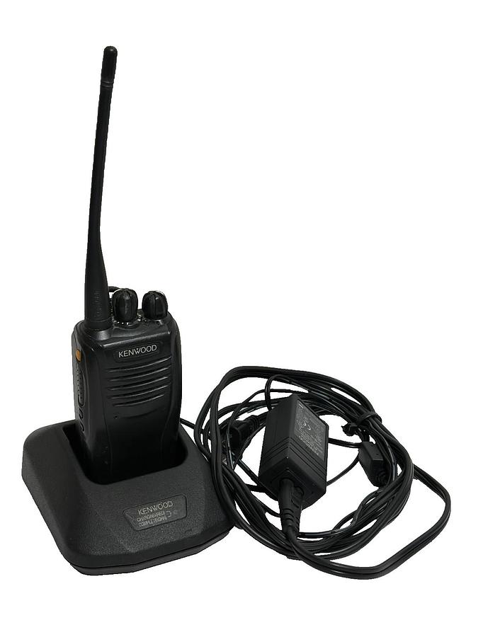 Used Kenwood TK-3360 Two-Way Radio with KSC-25 Rapid Charger No Antenna