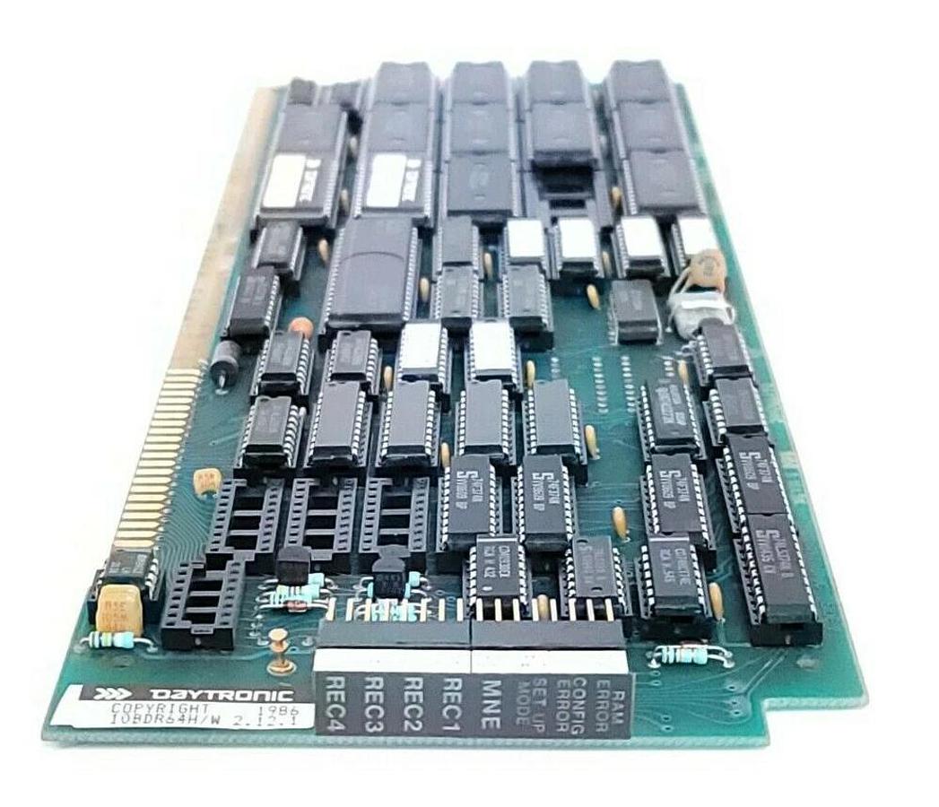 Used DAYTRONIC 10BDR64 H/W 2.21.1 HISTORY PC BOARD