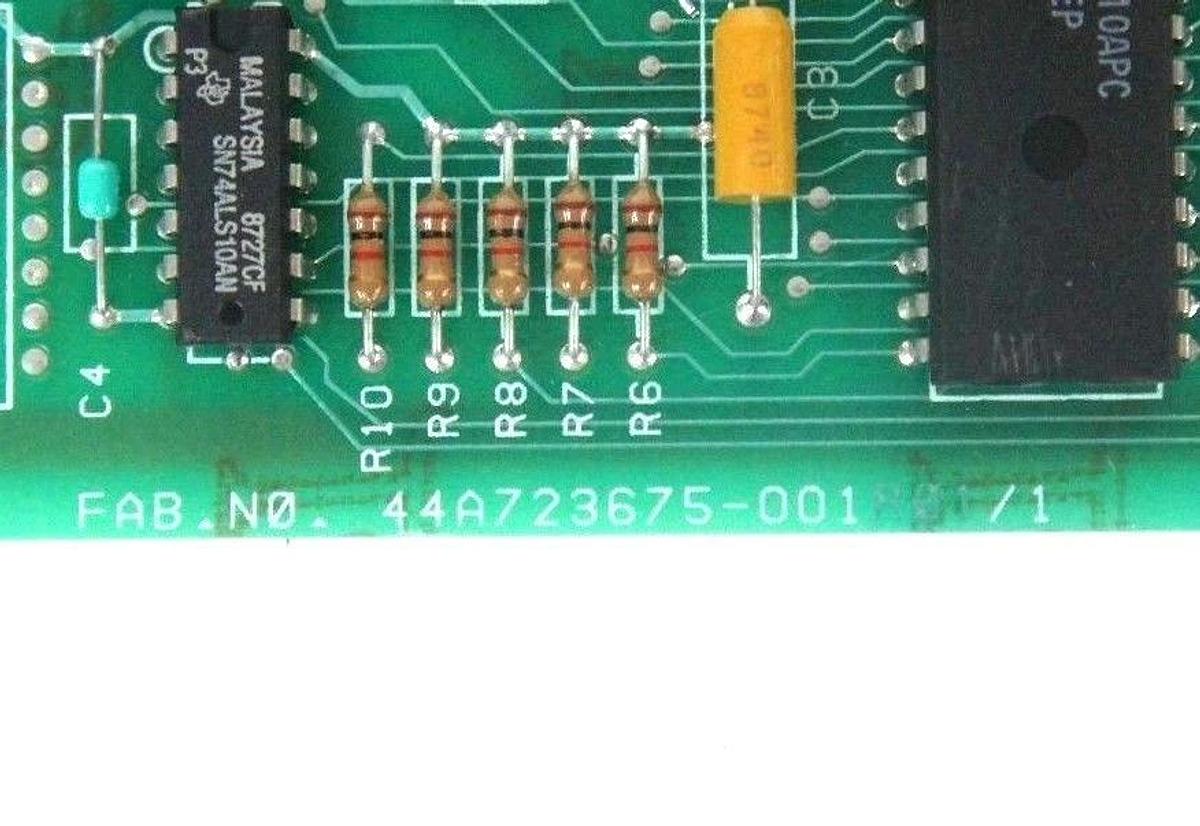 Used GE FANUC IC600CB512L EXPANDED LOGIC CONTROL BOARD W/ IC600FP501K