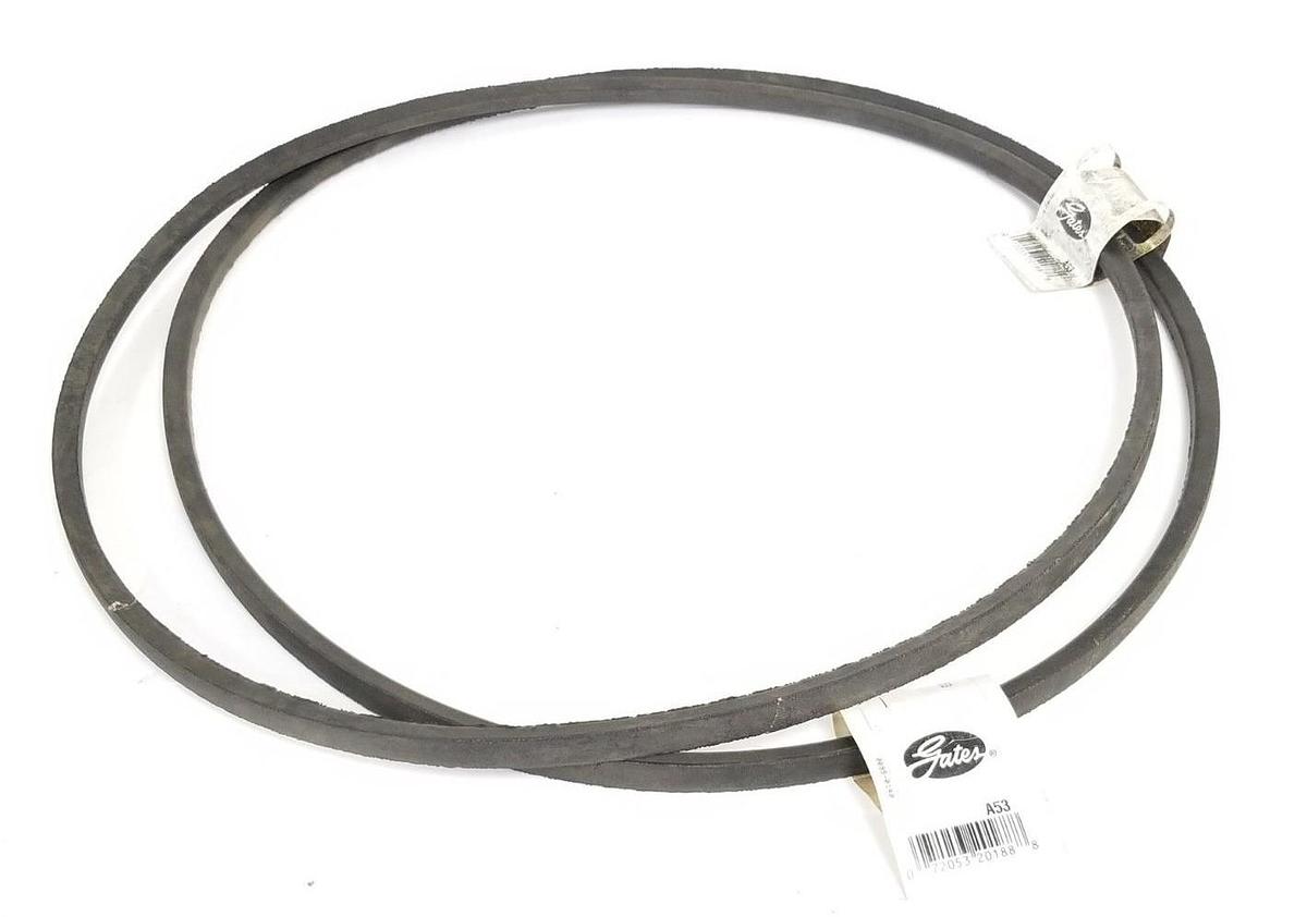 Used LOT OF 2 NEW GATES A53 HI-POWER II BELTS