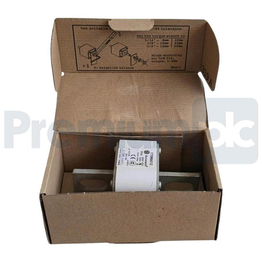 Eaton Bussmann 170M6612 High Speed Square Body Fuse Link 800A 690V 3FU/90 NSMP