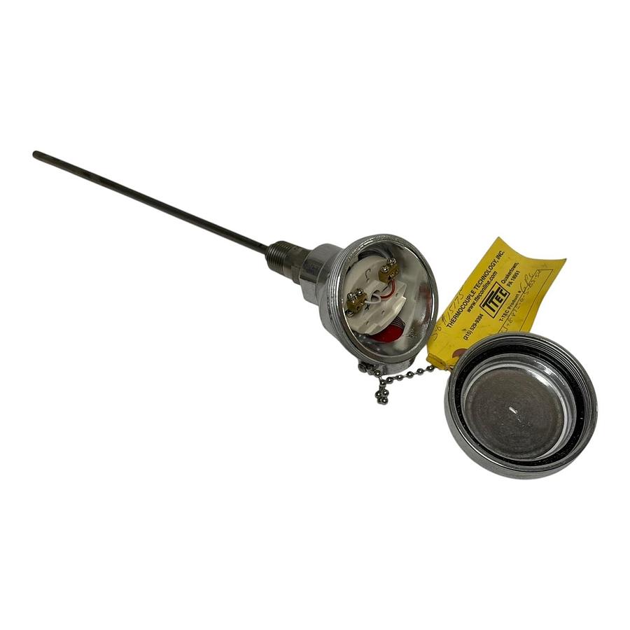 Used T-TEC Thermocouple Probe 1021J-8-875-0-S-B3-54 Type J Temp Sensor