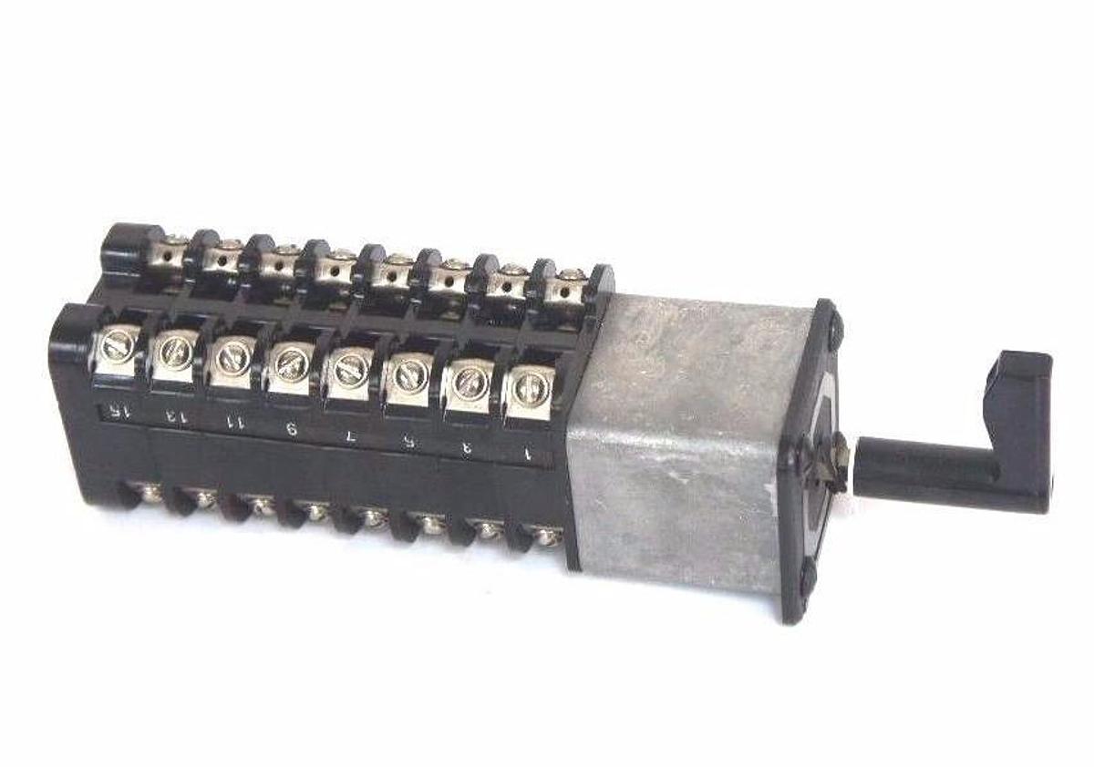Used GENERAL ELECTRIC TYPE SBM SWITCH 10CF295 225A5147P003