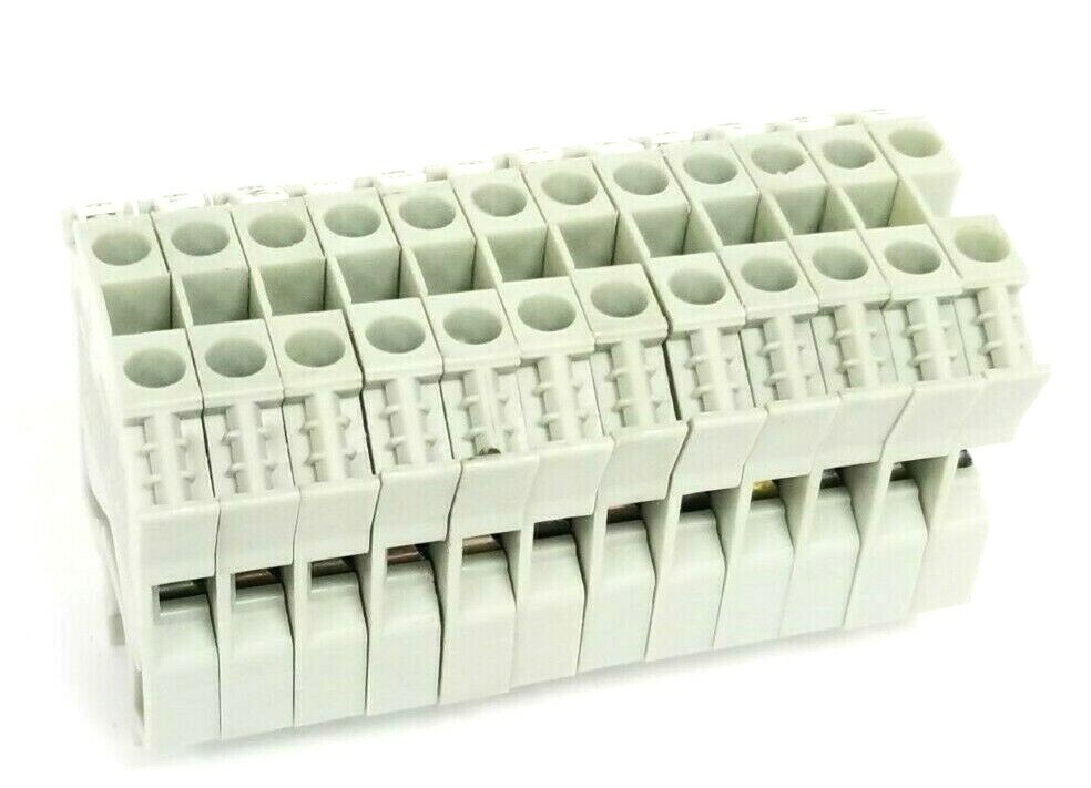Used LOT OF 12 SPRECHER & SCHUH VR 2-6 TERMINAL BLOCKS 16-8AWG 600V 55A
