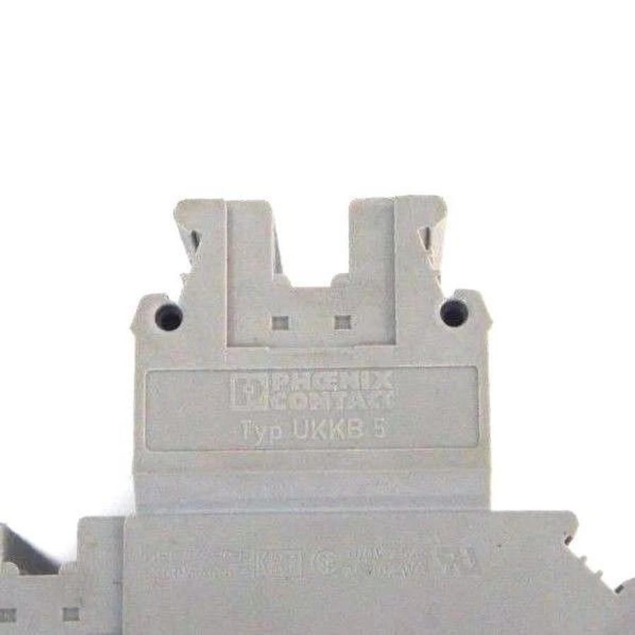 Used LOT OF 10 PHOENIX CONTACT 2771146 UKKB 5 TERMINAL BLOCKS