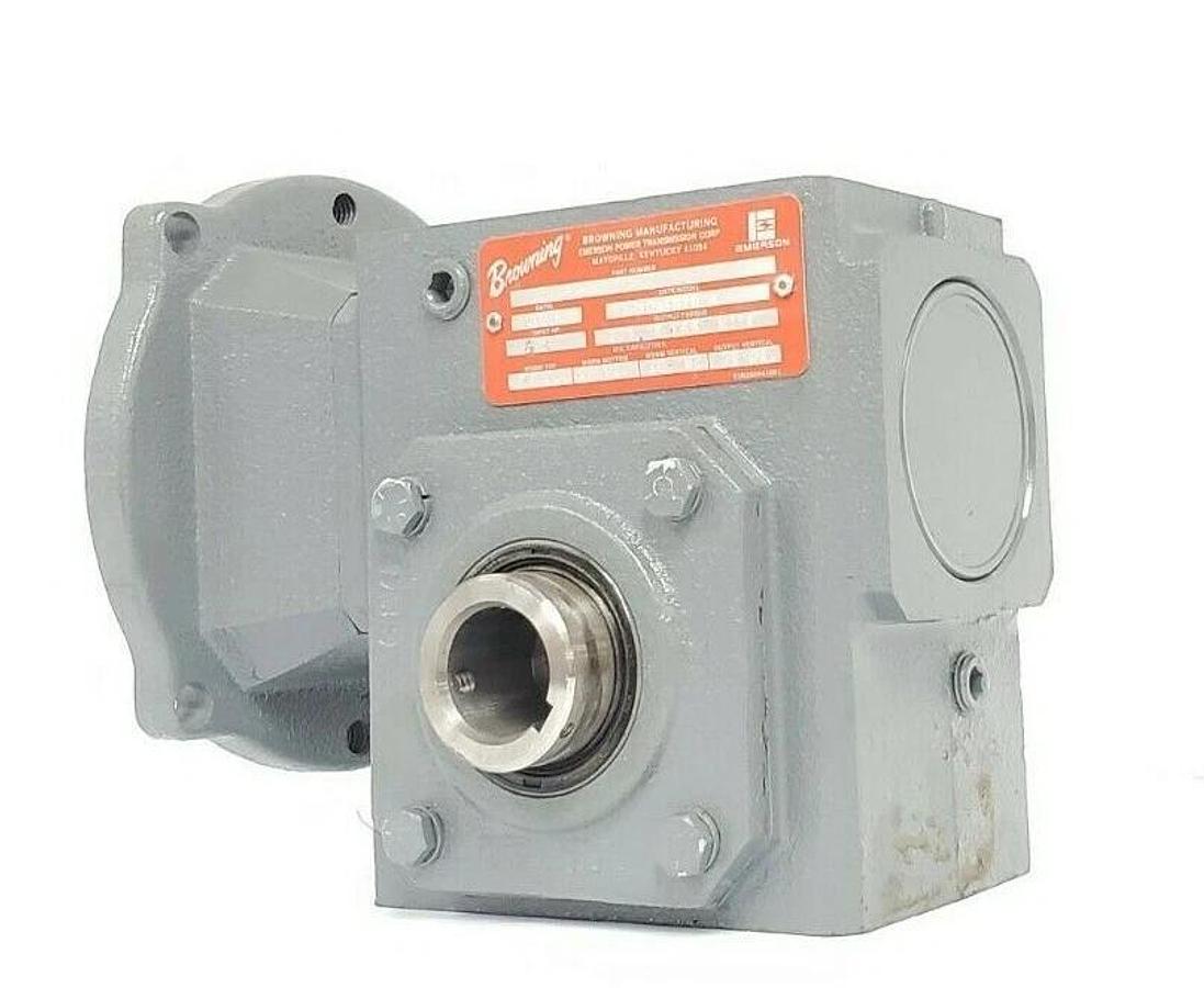 Used NIB BROWNING 175Q56H20 A 56C NEMA C FLANGE WORM GEAR REDUCER