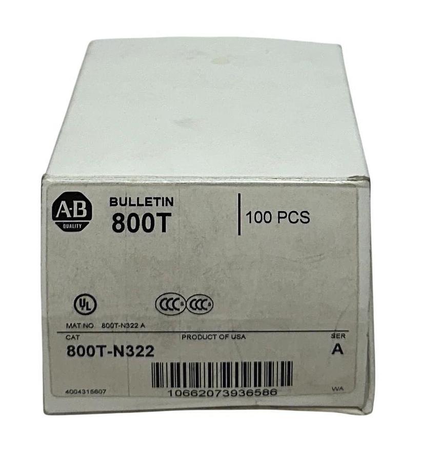 74 ALLEN BRADLEY 800T-N322 /A BULLETIN 800T TERMINAL GUARDS 30mm PUSHBUTTON NSMP