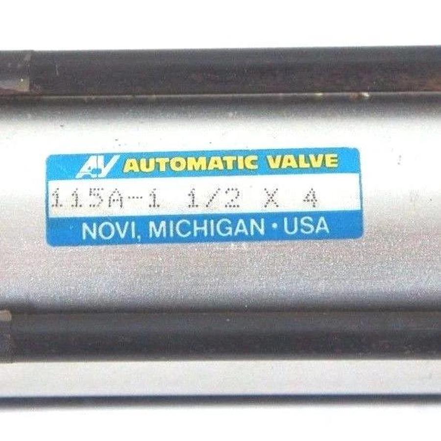 Used AUTOMATIC VALVE 115A-1 1/2 X 4 CYLINDER 115A1124
